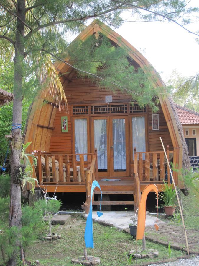 Jepun Bungalows Гили-Мено Экстерьер фото